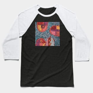 Australian Aboriginal Art Baseball T-Shirt